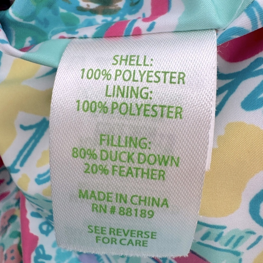 Lilly Pulitzer Vest Lauren Puffer In The Beginning - Picture 6 of 6
